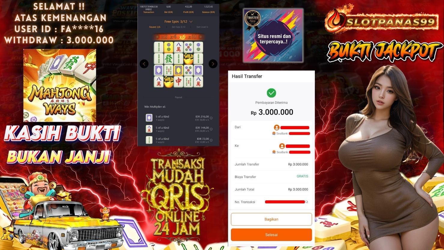 SLOTPANAS99 JACKPOT SLOT MAHJONG WAYS